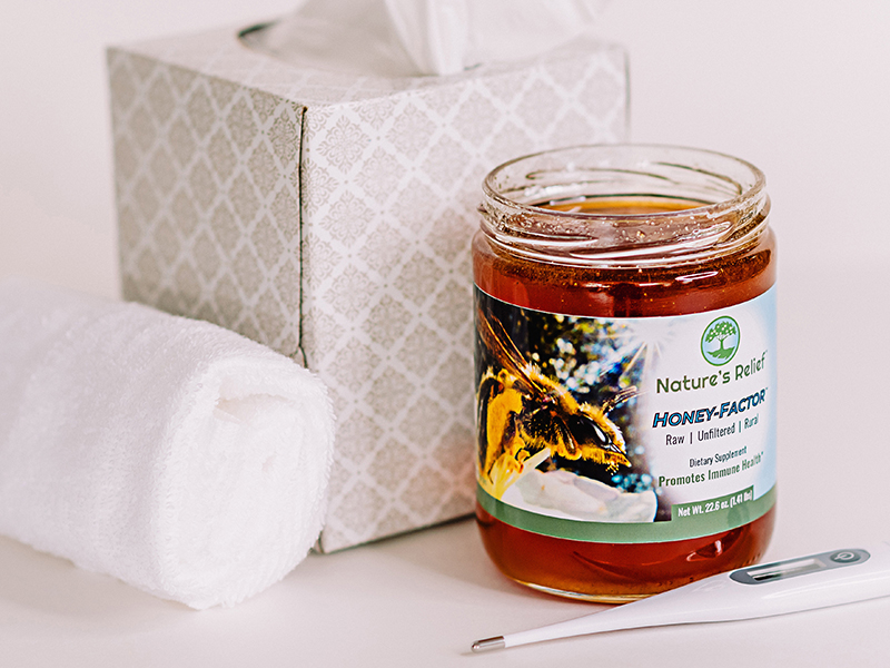 Nature4Relief_107_cropped Honey-Factor, Honey for Health, Cold and Flu Relief, Cough Relief, Natural Cold Remedy, Health and Wellness